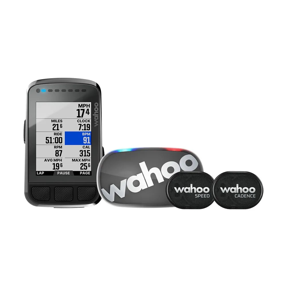 Wahoo elemnt bolt v2 各種センサーつき Wahoo ELEMNT BOLT V2 GPS Bundle with TICKR and RPM Sensors | 99